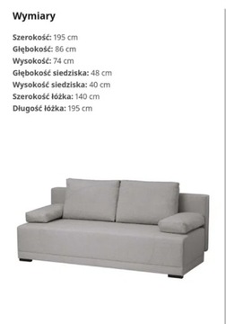 Kanapa Ikea Arviken
