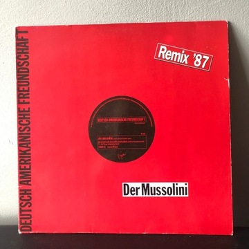 DAF - DER MUSSOLINI 12" 1981 NEW WAVE