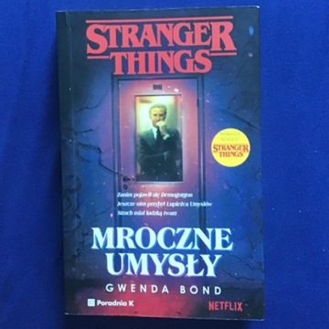 Mroczne Umysły Stranger Things książka