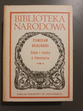 Stanisław Brzozowski Eseje i studia o literaturze