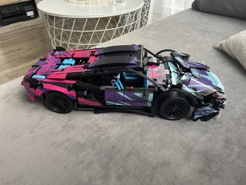 Klocki konstrukcyjne jak Lego technic Lamborghini cyberpunk 1:14 1314 el.