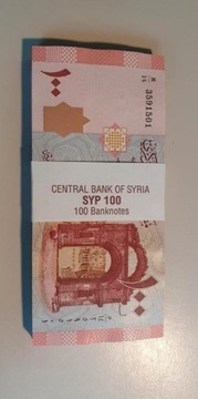 Banknot SYRIA - 100 FUNTÓW - 2021 UNC