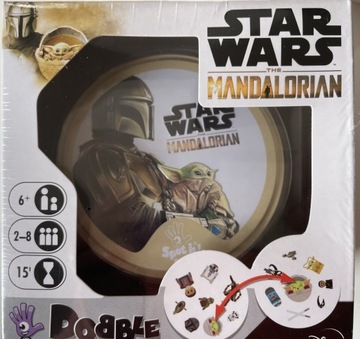 Nowa gra Rebel Doble Dobble Star Wars: Mandalorian