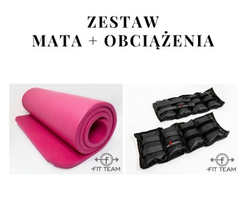 zestaw mata + obciążenia