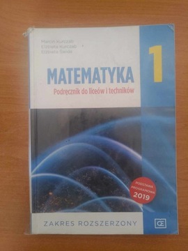 Matematyka 1 rozszerzenie podręcznik