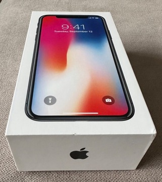 Apple iPhone X 3 GB / 256 GB 4G (LTE) czarny