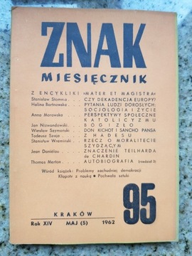 Znak miesięcznik nr 95