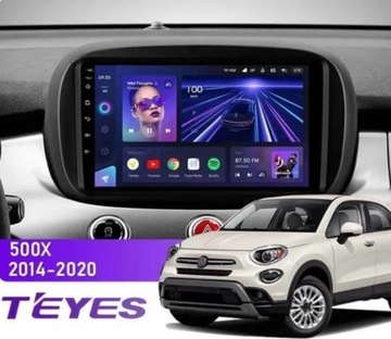 Radio Teyes CC3 4+64Gb Fiat 500X 2014-2020