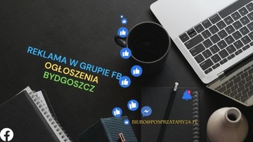 Reklama na grupie Facebook "Ogłoszenia Bydgoszcz"