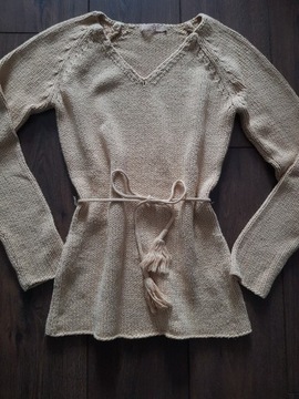Edging sweter sweterek  S 36 alryl bawełna 
