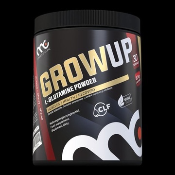 Muscle Clinic GrowUp - L-glutamina w proszku,300g.