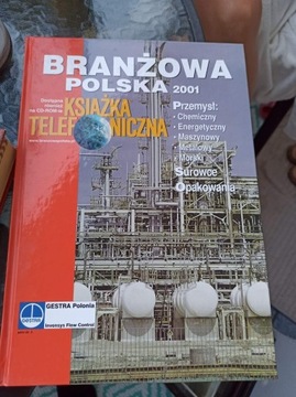 Książka telefoniczna 2001 polska branżowa 