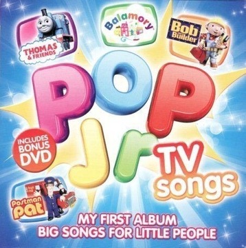 Pop Jr TV Songs CD + DVD - piosenki z bajek