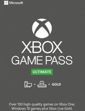 XBOX GAME PASS ULTIMATE GOLD 1 MSC (STARE I NOWE)