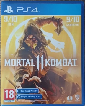 Sprzedam mortal kombat 11ps4