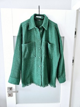 Zielona kurtka koszulowa Reserved xl 42