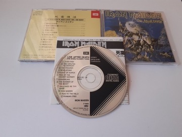 IRON MAIDEN - LIVE AFTER DEATH CD Japan bez OBI  