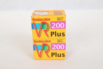 2 pack Film 35mm Kodak Kodacolor VR Plus iso 200