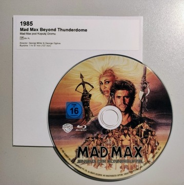 MAD MAX 3 [blu ray] pl