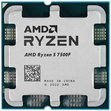 Procesor AMD Ryzen 5 7500F OEM 6 x 3,7 GHz