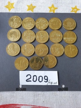 Komplet monet 2zł rok 2009