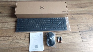 Bezprzewodowa mysz i klawiatura Dell KM5221W nowa