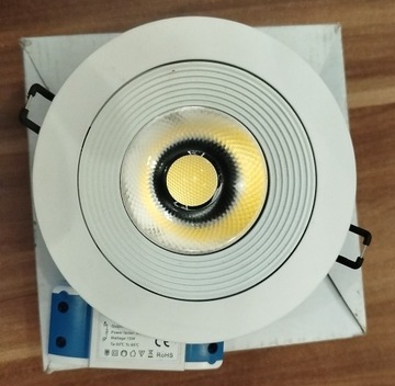 Oprawa Sufitowa LED 15W IP40 Biały 4000K 230V