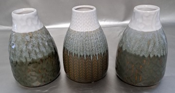 Zestaw ceramicznych wazonów Wyprzedaż
