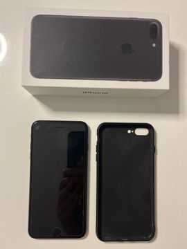 iPhone 7 Plus 32GB komplet z etui szkło kabel