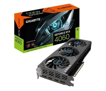 Nowy GIGABYTE GeForce RTX 4060 Eagle OC 8GB DLSS 3