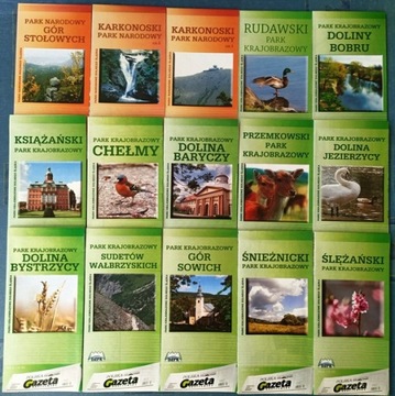 Parki Krajobrazowe - zestaw map