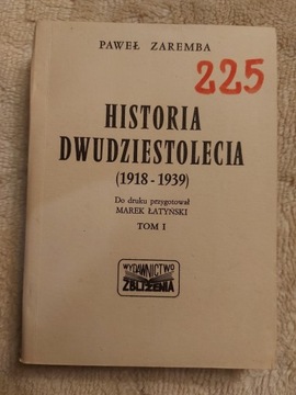 Paweł Zaremba "Historia dwudziestolecia 1918-1939"