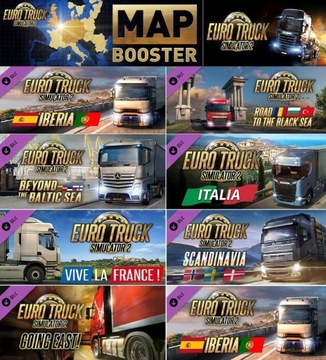 Wszystkie dlc Euro Truck Simulator 2