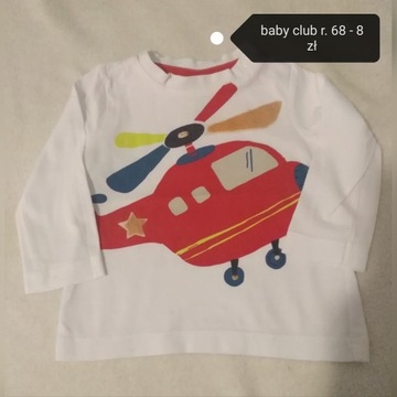 Baby club C&A bluzka bluzeczka r. 68