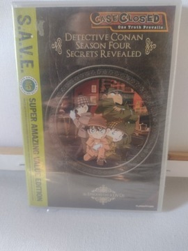 Detective Conan sezon czwarty 4x dvd 26 odcinków 