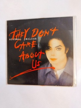 CD MICHAEL JACKSON  They don't care about us