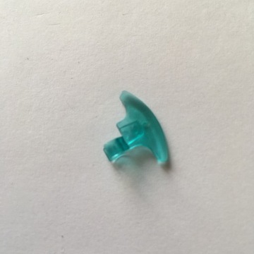 LEGO ostrze topora trans-blue 53454