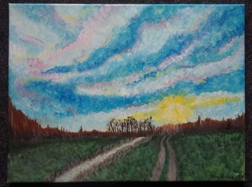 Łąka 30x40