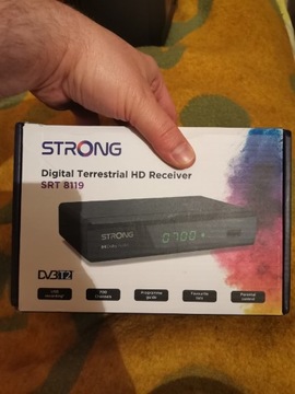 Strong SRT 8119 DVB-T2 H.265 HEVC dekoder tuner