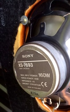 SONY XS-7693 głośniki 6:9 3 drożne