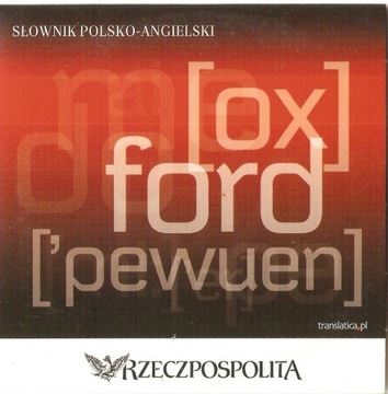 Słownik Polsko-Angielski [ox] ford ['pewuen]