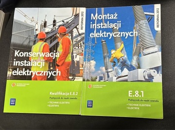 MONTAŻ INSTALACJI ELEKTRYCZNYCH E.8.1 E.8.2 WSiP 