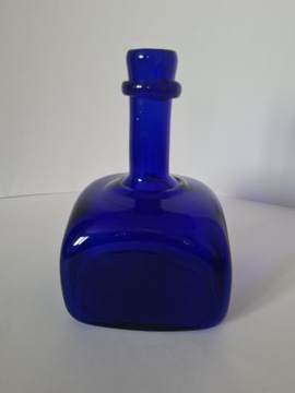 wazon butla kobalt gnieciona soczewka