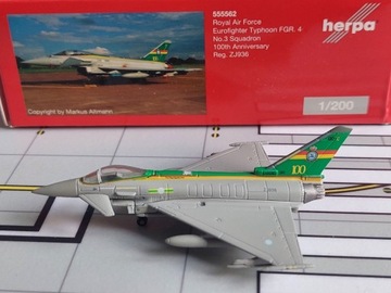 Eurofighter Typhoon FG4 1:200 Herpa 1:200