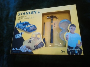 STANLEY Jr Zestaw 2 zabawek+3 narzędzi dla dzieci 