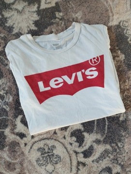 Levi's biała damska koszulka t-shirt