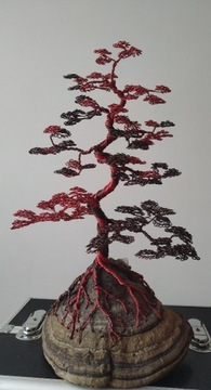 Drzewko bonsai z drutu