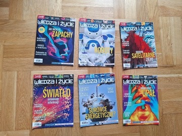 "Wiedza i Życie" 6 numerów: 01-03, 05-06, 08.2022