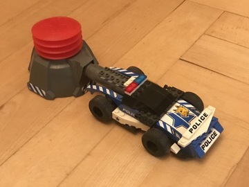 Lego Racers 7970 samochód policyjny ruchomy szybki