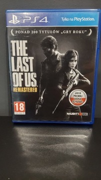 The last of us Remastered PS4 PL